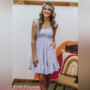 NEW DEAR JOHN dress in summer in lavender